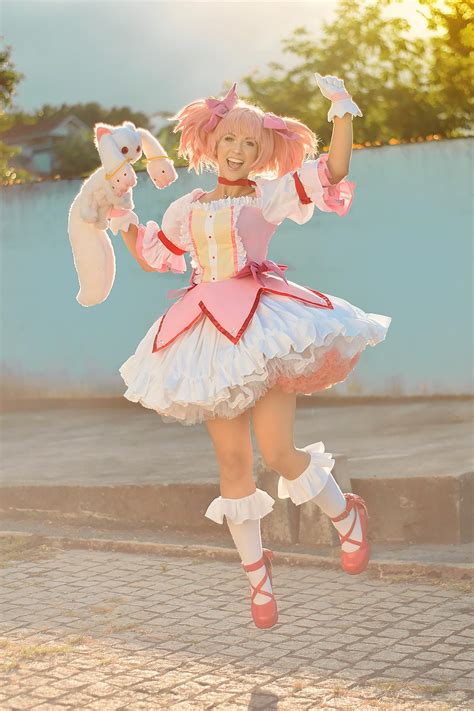 puella magi madoka magica madoka cosplay